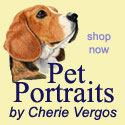 Pet Portraits by Cherie Vergos