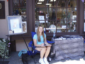 Portrait Demonstration- Verksted Art Gallery, Poulsbo, WA