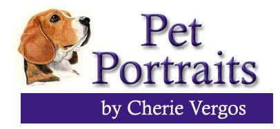 Pet Portraits by Cherie Vergos